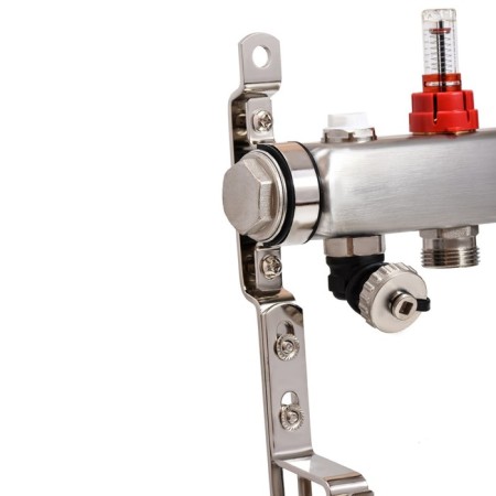 Collector group TAEN UC-9, 1 "X3/4", 9 outputs, with consumables, adjusting valve-2