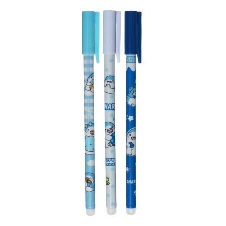 Gel handle washed ink, blue rod, 0.5 mm, shark hull mix-1