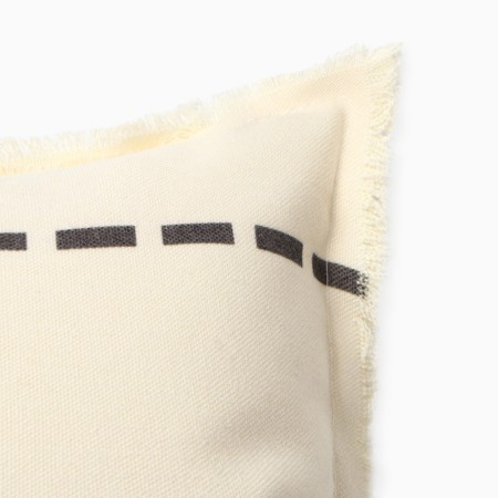 Pillow Ethel "dashed" 30*50 cm, 100% cotton-1