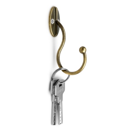 Hook furniture tundra TKO019, one -rod, bronze-1