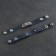 Paired bracelets "you and me", genuine leather, steel