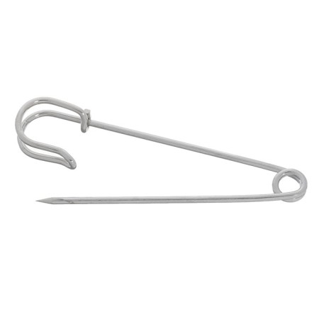 Pin 7 × 1.6 cm (set 3 pcs.), SM-208-5, silver color-2