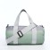 Youth bag with zipper, green color