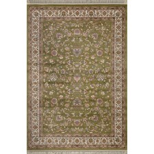 Rectangular carpet Merinos Aravia, size 240x330 cm, color Green