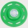 Flying saucer "curly" green, 20 cm