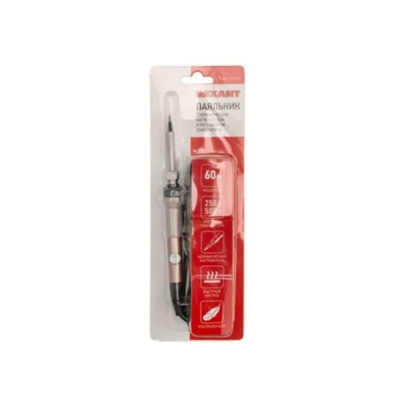 REXANT soldering iron with a ceramic heater, 200-500 ° C, 60 W, 220 B-6