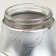 A set of glass cans for bulk products “Marble”, 850 ml, 11.5 × 14.5 cm, 3 pcs, silver color