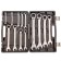 A set of keys combined in the case of Matrix 14797, fragmentation, 13 pcs.