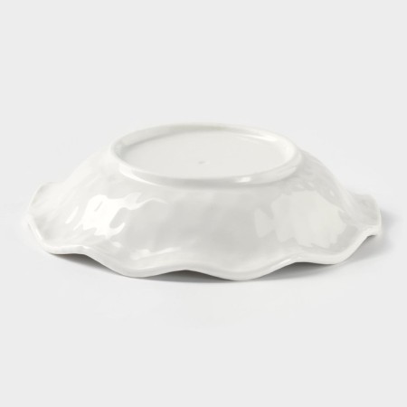 Poramic pies “Airiousness”, 220 ml, D = 15 cm, white color-2