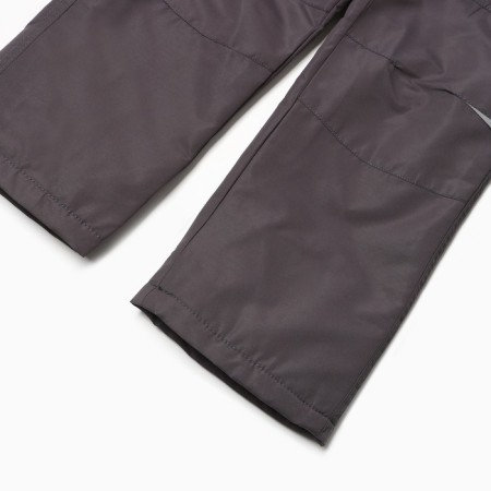Semi -combine season insulated for boys, gray color, height 122 cm-3