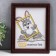 Photo frame plastic L-2 15x21 cm walnut (plastic screen)
