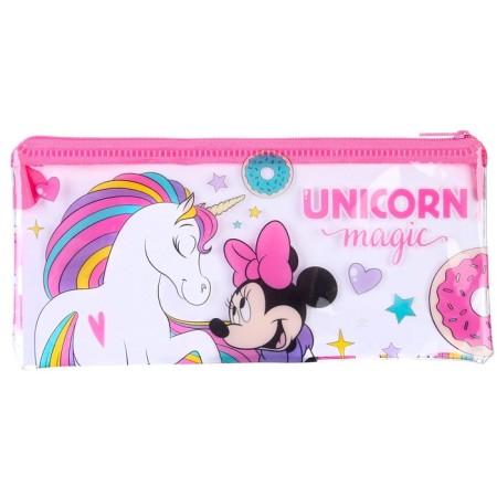 Penal soft, 1 compartment, 95x205 mm, PVC, Minnie Mouse and unicorn-2
