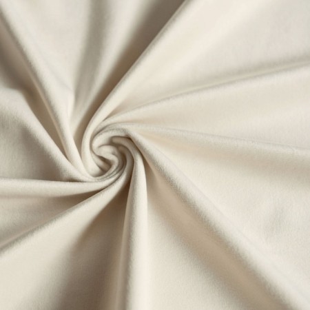 Set of curtains "velvet", size 2x145x270 cm, ivory color-2