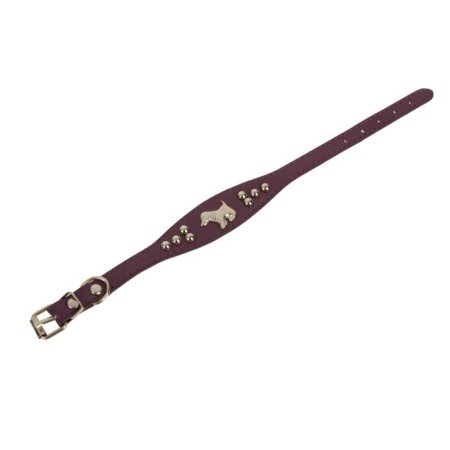 Roger-grade with a puppy, 29-32 x 2.5 cm, artificial leather, purple-2