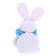 Soft toy "Rabbit", with a bag, species mix