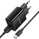 Network charger Borofone BA53A, 2XUSB, 2.1 A, Lightning cable, 1 m, black