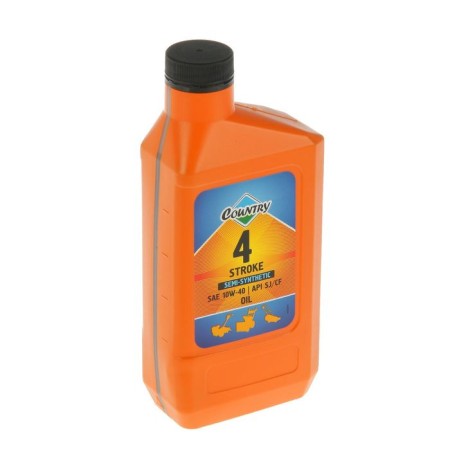 Four -stroke Country Semosynthetic SAE 10W40 SJ/CF, 0.6 l