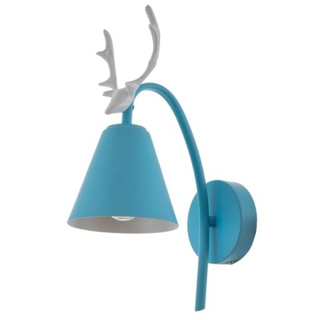Sconces "Deer" 1ke27 40W Blue 22x12x34.5 cm