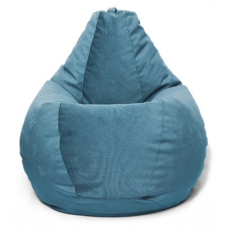 Master-Maserrati Positive chair, size XL, diameter 95 cm, height 125 cm, velor, blue color-1