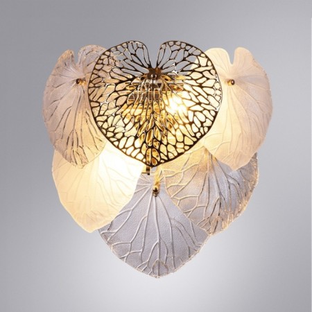 Wall lamp Arte Lamp Kapri A4078AP-2GO, E14, 2x40 W, 38x16x36 cm, golden-4