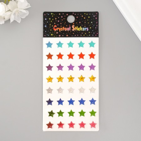 Sticker of plastic "Star Palette" 20x9 cm