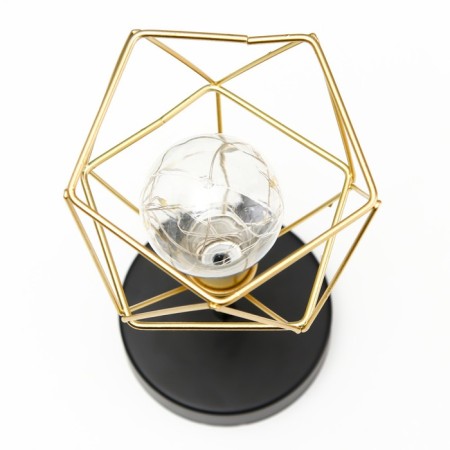 ANTERN "Alter" LED from batteries 3haa black-gold 25x12x12 cm Risalux-6