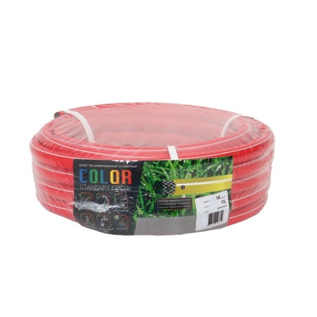Frost -resistant watering hose, TEP, 18 mm (3/4 "), 15 m, reinforced, color, red-2