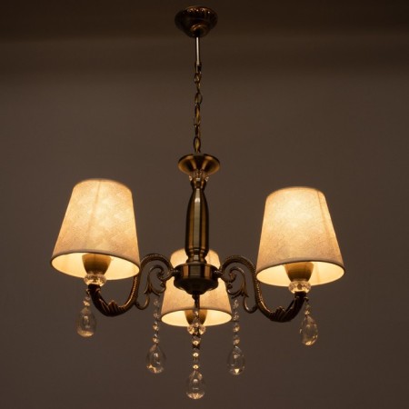 Virginia chandelier 3x40W E14 bronze 56x56x76 cm Bayerlux-2