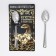 Spoon souvenir on the postcard "New Year's collection: wealth", 3 x 14 cm