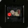 Wall watches, D-28 cm, interior "telephone booths", silent