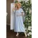 Women's dress, size 48, blue color