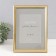 Photo frame Plastic "Gala" 21x30 cm, gold (plastic screen)