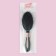 The comb massage, rubberized handle, 7 × 25 cm, green/golden color