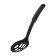 Spoon Regent Inox Punto Nero, with slots, 30x7 cm
