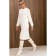 Female dress, size m, white color