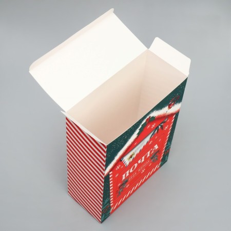 Folding box "New Year's Post", 22 x 30 x 10 cm, New Year-3
