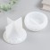 MOLD SILICON "COOM DAP" with lid 8.5x8.5x9.4 cm