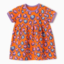 Bloom Baby dress Leo with Cor. Sleeve, p. 86 cm, orange