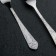 Dining room "Elegy", h = 20 cm, thickness 1.5 mm, silver color