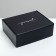 Gift double -sided folding, packaging, “Present”, 27 x 21 x 9 cm