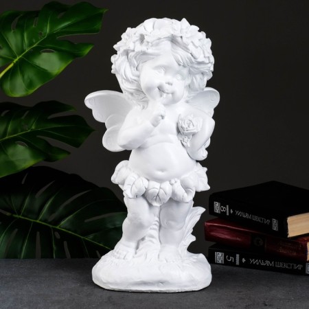 Figure "Fairy standing" 12x22x43cm white