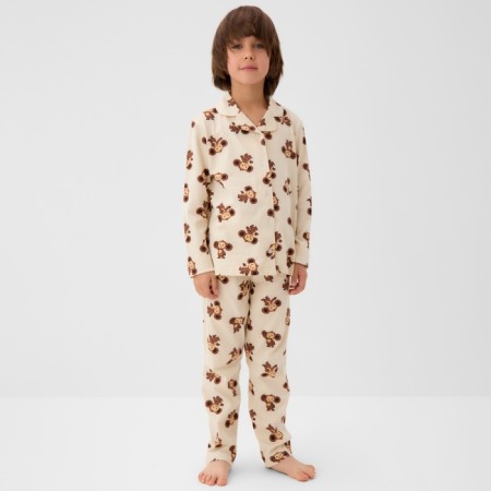 PAZHAMA Children's KAFTAN Cheburashka R.36 (134-140)