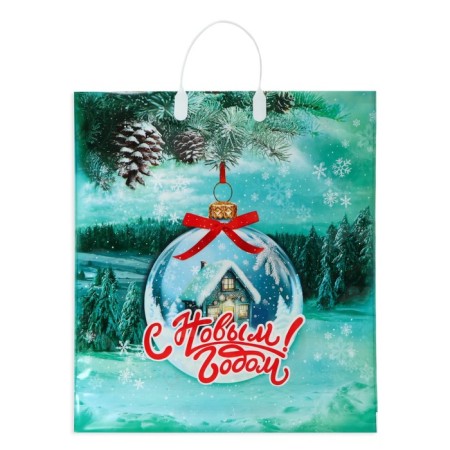Package "Crystal Ball", plastic with a plastic pen, 40 x 44 cm, 100 μm
