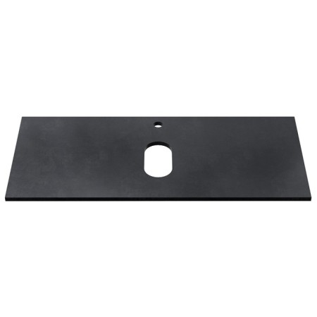The countertop under the Uperwood Tanos HPL 100 cm sink, invoice, plastic, black-1