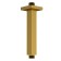Built-in upper outline for the shower Wasserkraft A233, brass, PVD opening, matte gold