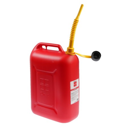 Canister of the fuel and lubricants Oktan Classik, 25 l, plastic, red-5
