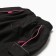Warm trousers for girls, black color, height 128 cm