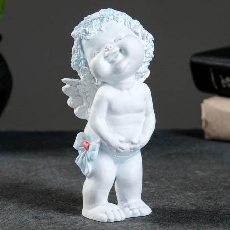 Figure "Happy Angel" White 7x8x17cm