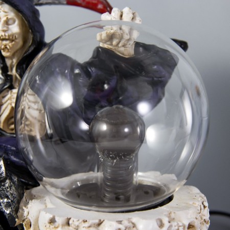 Plasmic ball "Skeleton" white-gray 21x12.5x23 cm Risalux-10
