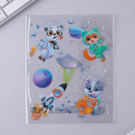 Cosmos notebook cover, 34.7 x 21.1 cm-3